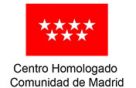 logo Centro Homologado Comunidad de Madrid
